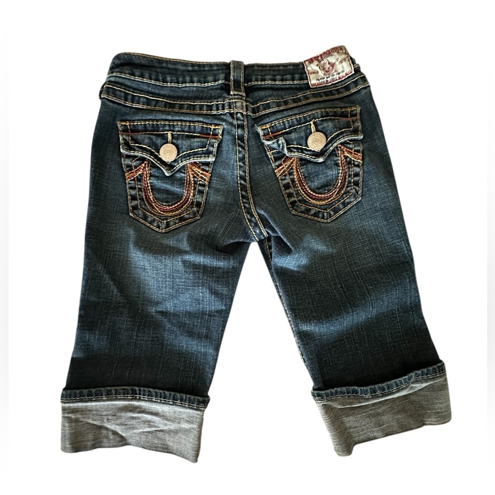 True Religion Rainbow Sophie Jean Shorts - Size 26 - Picture 2 of 6